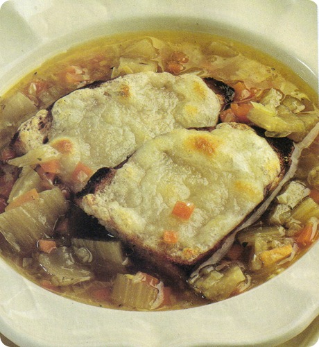 zuppa di cardi e pane nero zuppa di cardi e pane nero