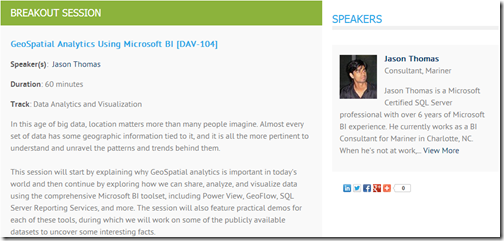 GeoSpatial Analytics using Microsoft BI GeoSpatial Analytics using Microsoft BI