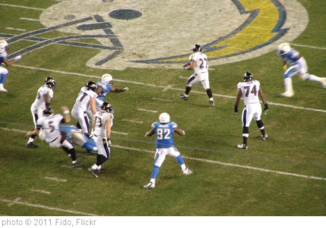 'Ravens@Chargers' photo (c) 2011, Fido - license: http://creativecommons.org/licenses/by/2.0/