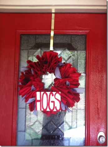 hogs wreath