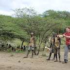 Ich versuche mich im Bogenschießen © Foto: Outback Africa Erlebnisreisen