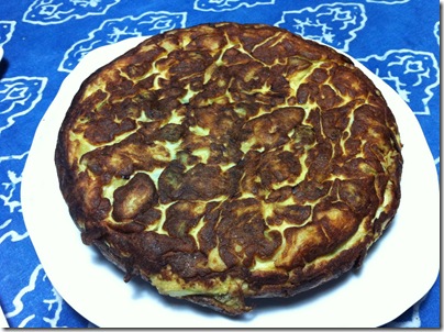 tortilla de calabacín cuajada CuadernodePili tortilla de calabacín cuajada CuadernodePili