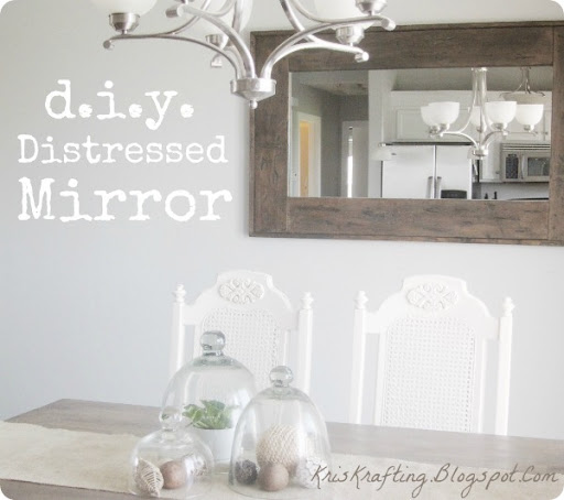 diy wood mirror