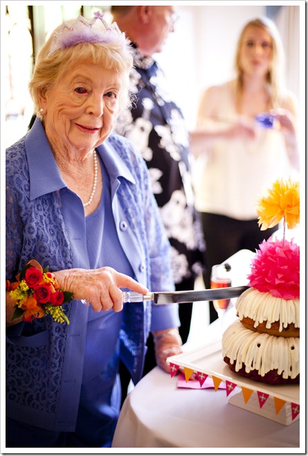 Cutting The Birthday Cake
