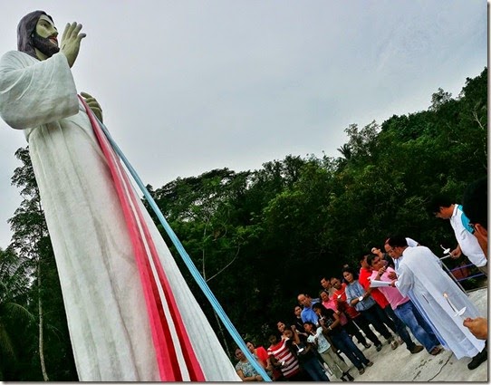 blessing of the statue last april 19, 2014 blessing of the statue last april 19, 2014