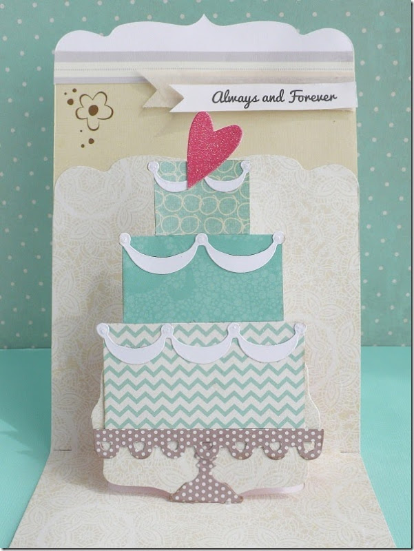 cafe creativo - big shot sizzix - card wedding pop up (2)