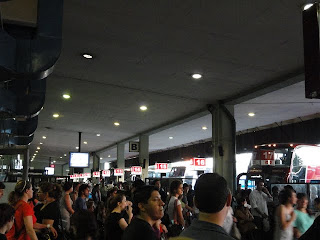 Mendoza has a very busy bus station. On Friday night it seemed like the whole city was going somewhere.