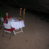 Debbie at our Table