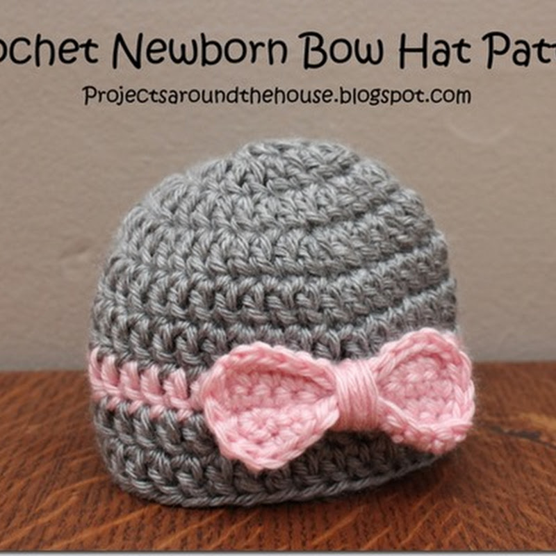 Projects Around the House: Crochet Ribbed Beanie Pattern