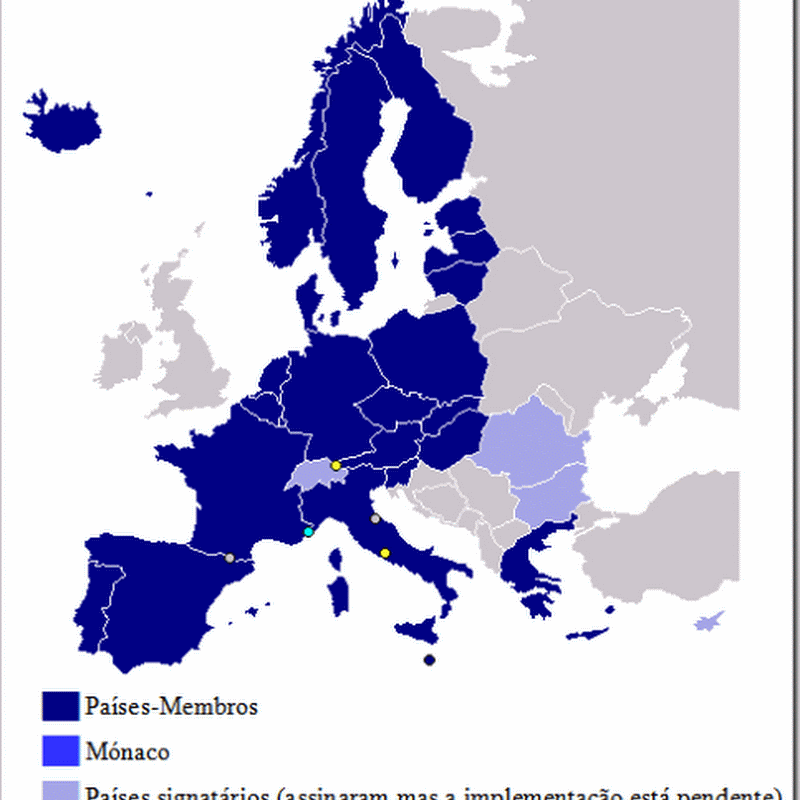 VIAGENS PARA A EUROPA - TRATADO DE SCHENGEN