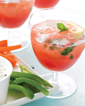 Watermelon in liquid form.