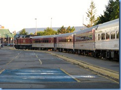 5423 Ontario - Sault Ste Marie - train pulling into Agawa Canyon Tour Train Depot