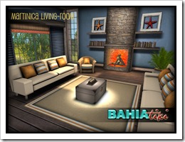 Bahia Tiki- Martinica Living-room