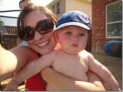 12.  Knox and Mommy