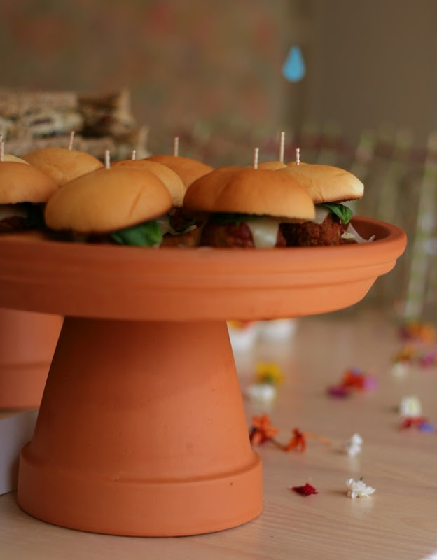 Flower Pot Cake Stand