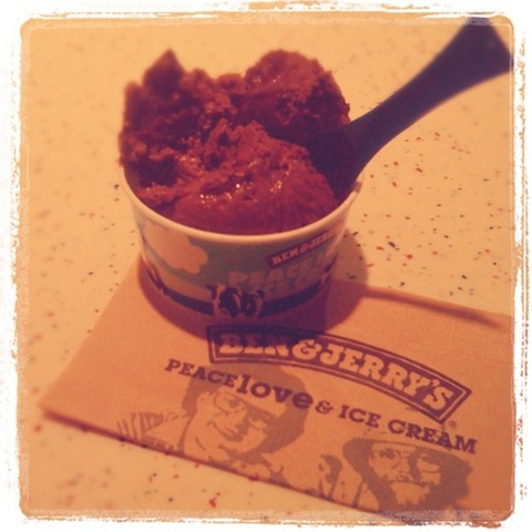 #39 - Ben & Jerrys chocolate fudge brownie froyo