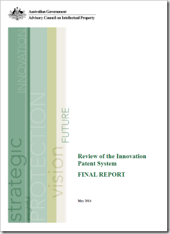 ACIP Review of the Innovation Patent System