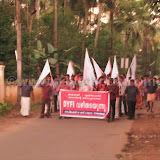 Nayathode DYFI - Angmaly Naythode Airport Road Blocking