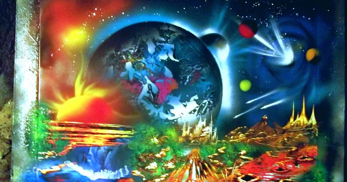 Evolution of an Artist by The Cosmo . Spray Paint Artist Cosmo Daily.