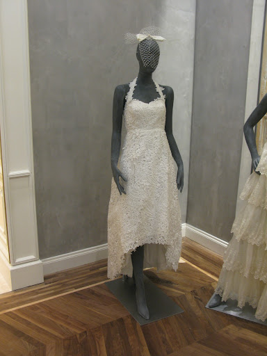 This lace number's hem is so fun