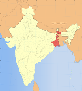 2000px India West Bengal locator map svg
