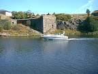 Motorboat in Suomenlinna