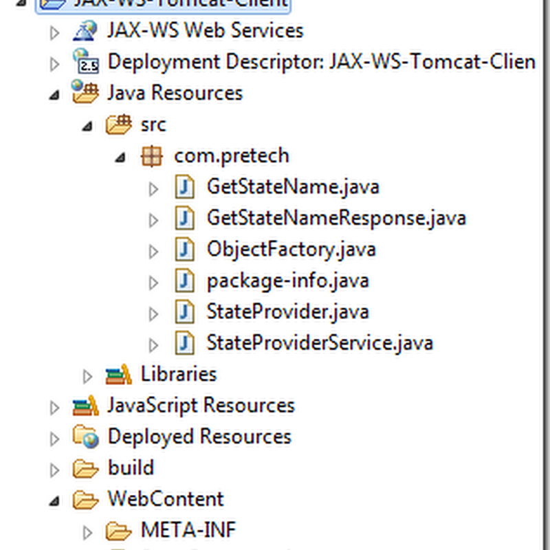 JAX-WS + Tomcat Example