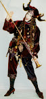 Cranberry Jester with Trumpet