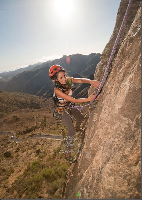 Escalada en ayacata, escalada en canarias