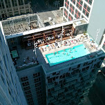 new rooftop pool downtown Toronto in Toronto, Canada 