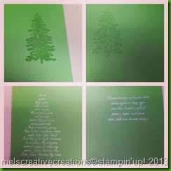 evergreen with silver