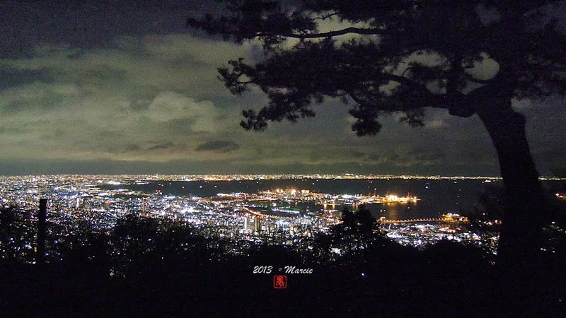 日本 千萬夜景 神戶 摩耶山 夜景