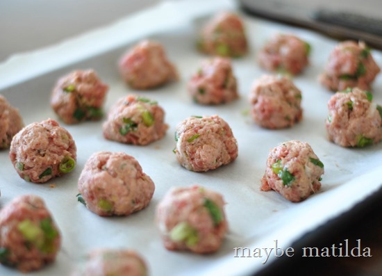 Delicious Asian Meatballs recipe!