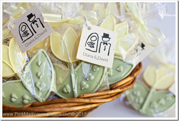 tulip bridal shower cookies