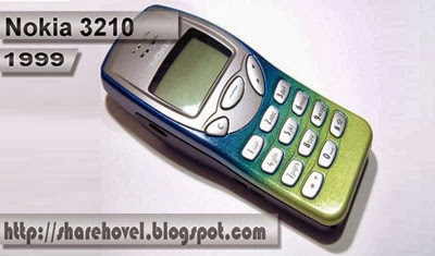 1999 - Nokia 3210_Evolusi Nokia Dari Masa ke Masa Selama 30 Tahun - Sejak Tahun 1984 Hingga 2013_by_sharehovely_Sharehovel