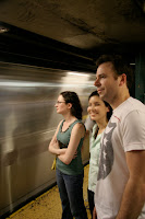 Waiting for the subway