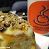 Enjoy Caramel Cinnamon Roll with coffee at Panadero Expreso