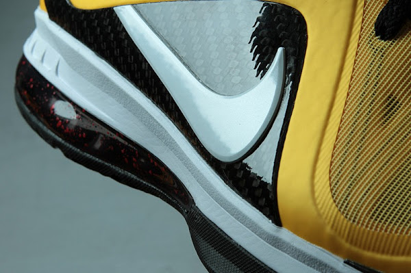 Closer Look at Nike LeBron 9 PS Elite in Varsity Maize  Black