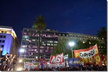 Marcha Julio Lopez 2014 - Acto