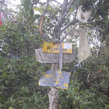 Rajabasa summit signs (Daniel Quinn, October 2009)