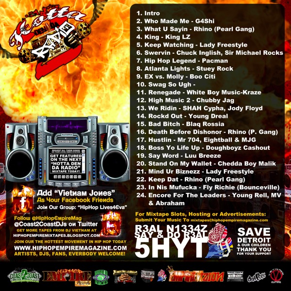 Hotta Den Da Radio 2 (Back).jpg Hotta Den Da Radio 2 Back