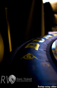 Dunlop racing rubber