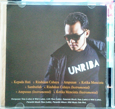Album Rindukan Cahaya Daripada Muadz Dzulkefly Best - lagu-lagu