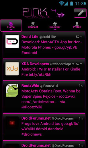 【免費社交App】Pink 4 Twitter-APP點子