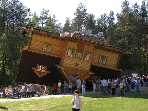 11. Upside Down House (Szymbark, Poland)