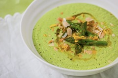 Asparagus & Almond Soup Asparagus & Almond Soup