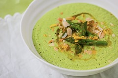 Asparagus & Almond Soup