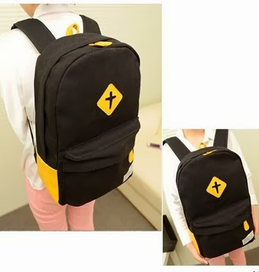 MW 8606 BLACK (harga 139.000) - Material Canvas,Weight 0.5, 30x43x15