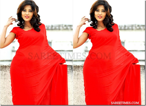 Suma_Red_Designer_Sari