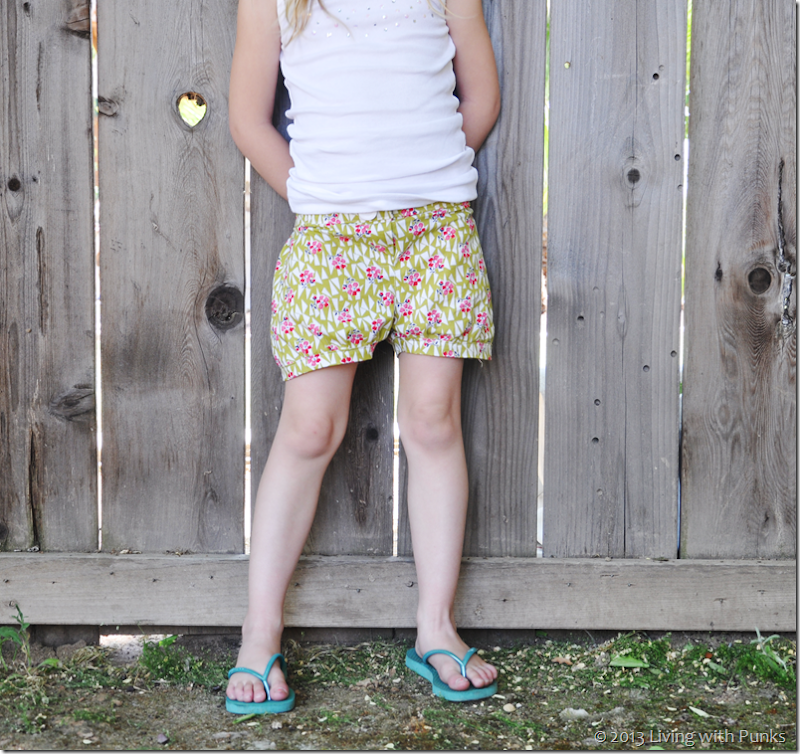 Bubble Shorts ~ Living with Punks